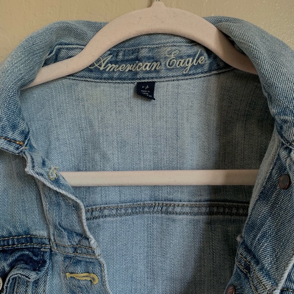 american eagle jean jacket - Picture 2 of 3